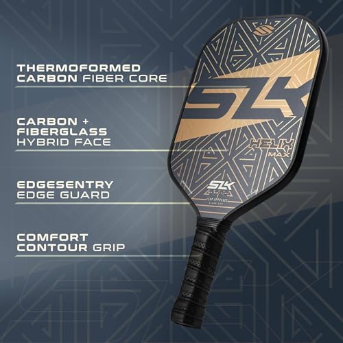 Selkirk Sport SLK Helix Pro Pickleball Paddle | Thermoformed Carbon Fiber | Unmatched Control