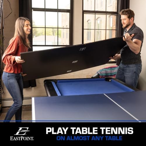 EastPoint Sports Ping Pong Conversion Top, Foldable Table Tennis Topper, Lightweight and Portable, Zero Assembly Require