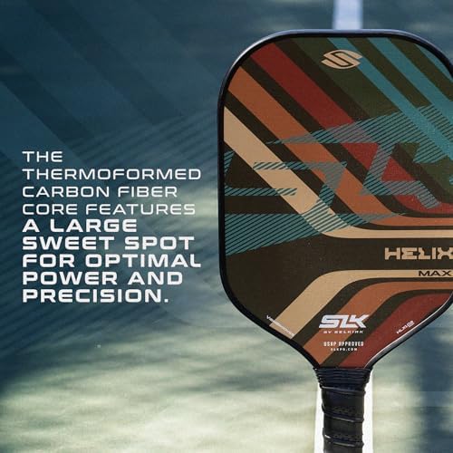 Selkirk Sport SLK Helix Pro Pickleball Paddle | Thermoformed Carbon Fiber | Unmatched Control