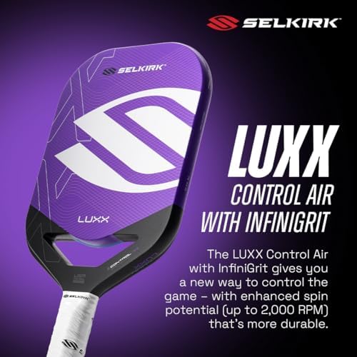 High Performance Selkirk Sport LUXX Control Pickleball Paddle for Ultimate Control and Power | Selkirk Sport LUXX Carbo
