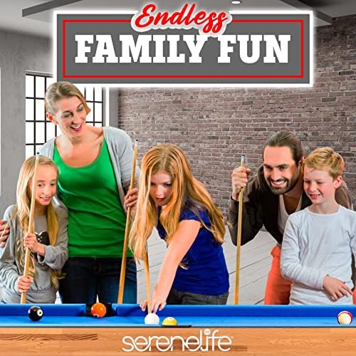 SereneLife 4 in 1 Multi Game Table, Portable Sports Arcade Games, All Ages, Indoor/Outdoor
