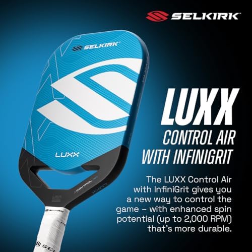 High Performance Selkirk Sport LUXX Control Pickleball Paddle for Ultimate Control and Power | Selkirk Sport LUXX Carbo