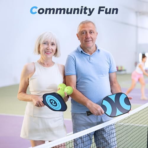 USAPA Approved Graphite Carbon Fiber Pickleball Paddles Set of 4 for Men Women, Polypropylene Honeycomb Core, Cushion |7