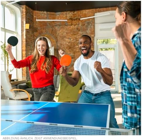 JOOLA Premium Avanti Table Tennis Net and Post Set - Portable and Easy Setup 72" Regulation Size Ping Pong Screw On Clam