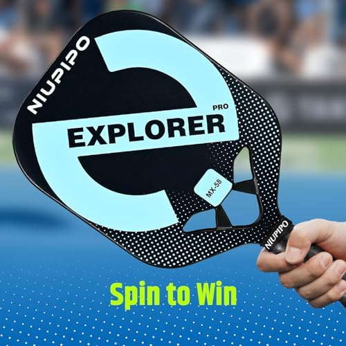 USAPA Approved Graphite Carbon Fiber Pickleball Paddles Set of 4 for Men Women, Polypropylene Honeycomb Core, Cushion |7