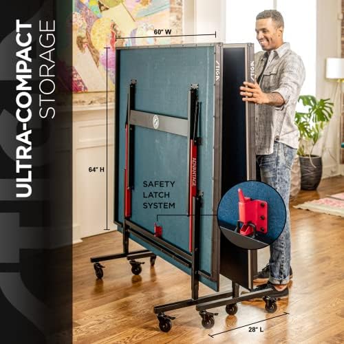 Stiga Advantage Series Ping Pong Table - Quickplay 10 Minute Assembly - Recreational to Tournament Level | Stiga Advant