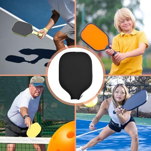 Pickleball Paddle Covers Universal Case Size - Durable Neoprene Paddle Cover, Paddle Storage Bag for Most USAPA Standard