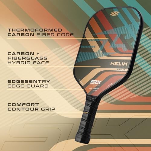 Selkirk Sport SLK Helix Pro Pickleball Paddle | Thermoformed Carbon Fiber | Unmatched Control
