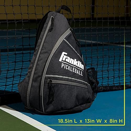 Franklin Sports Pickleball Bags - Sling Bag Backpack for Gear + Equipment - Perfect for Men + Women - Holds Paddles, Bal