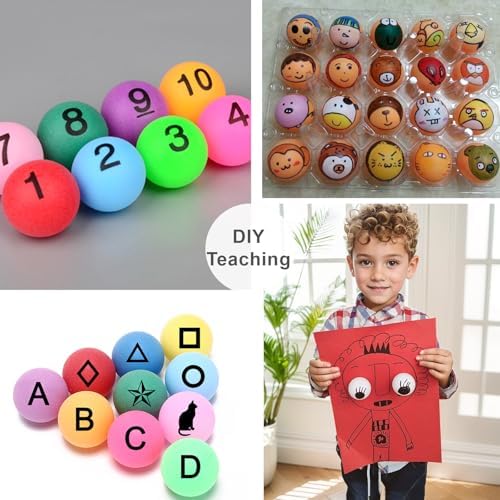 3 Star High Performance ABS Table Tennis Balls - Training, Game