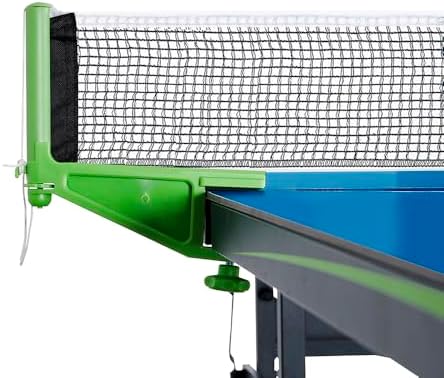 JOOLA Multi Use Outdoor Table Tennis Table - Concrete Wood Look - Indoor Outdoor - Conference Table Dining Table Include