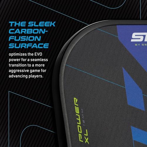Selkirk Sport SLK Evo Next Gen Pickleball Paddle - G8 Power Carbon Fiber, SpinFlex+ Surface, Evo Power and Control | Se