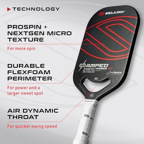 Selkirk Sport Amped Pickleball Paddles | Assembled in The USA | Unrivaled Precision & Control Selkirk Sport Amped Pro
