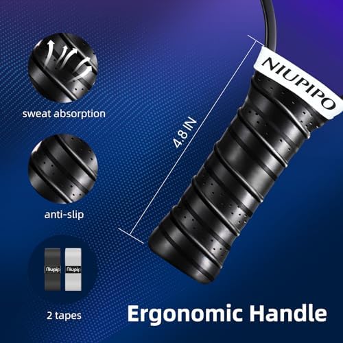 USAPA Approved Graphite Carbon Fiber Pickleball Paddles Set of 4 for Men Women, Polypropylene Honeycomb Core, Cushion |7