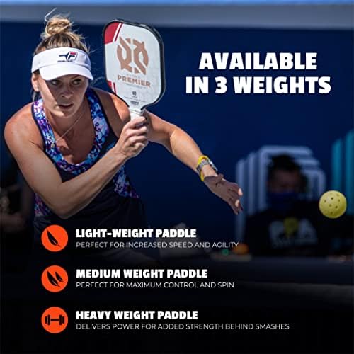 Onix Evoke Premier Professional Tournament Pickleball Paddle Composite Face Impact Paddle Shape for Elite Players in Tou