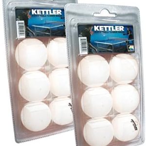 KETTLER 12 Pack 3-Star Table Tennis Balls for Serious Players - High-Energy Matches | KETTLER 12 Pack 3-Star Table Tenn