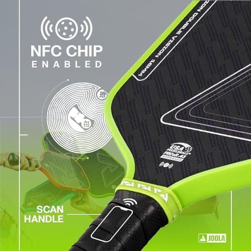 JOOLA Double Vision 16mm Pickleball Paddle for Soft Responsive Touch and USAP Approved Players | JOOLA Double Vision 16