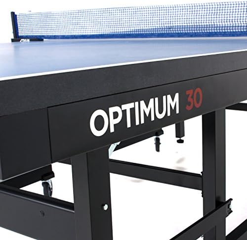 Stiga Optimum 30 Table Tennis Table - 30mm Thick Top & Unmatched Stability for Serious Players - Indoor Recreation
