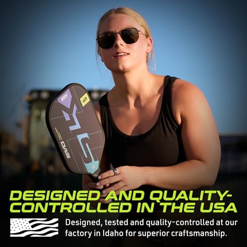 Selkirk Sport SLK Evo Next Gen Pickleball Paddle - G8 Power Carbon Fiber, SpinFlex+ Surface, Evo Power and Control | Se