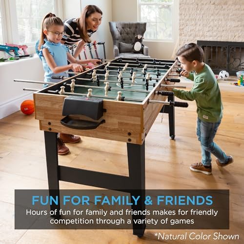 Best Choice Products 10-in-1 Combo Game Table Set for Home & Game RoomFriends & Family2x4ftHockey, Foosball, Pool, Shuff