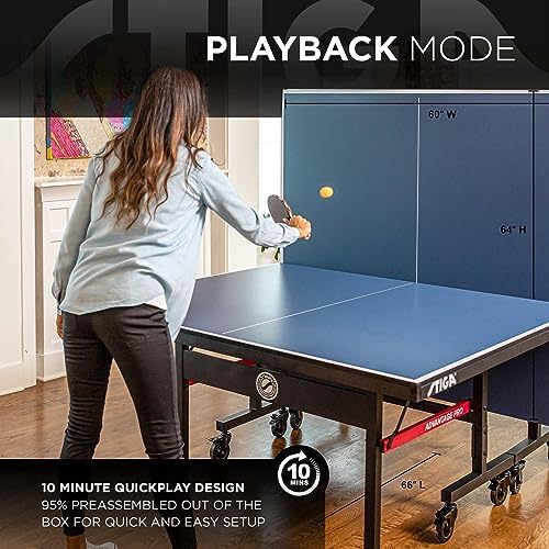 Stiga Advantage Series Ping Pong Table - Quickplay 10 Minute Assembly - Recreational to Tournament Level | Stiga Advant