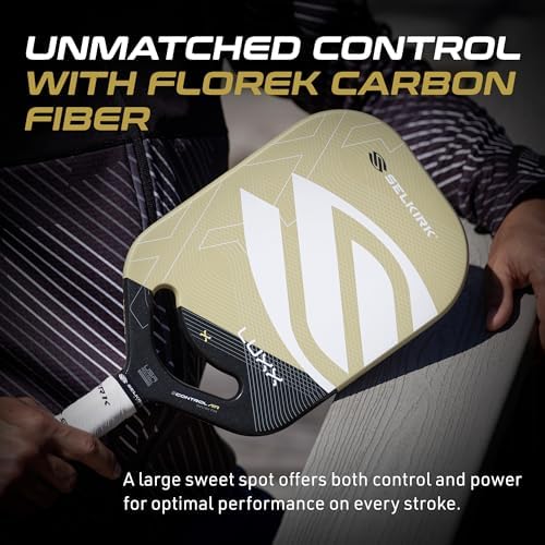High Performance Selkirk Sport LUXX Control Pickleball Paddle for Ultimate Control and Power | Selkirk Sport LUXX Carbo