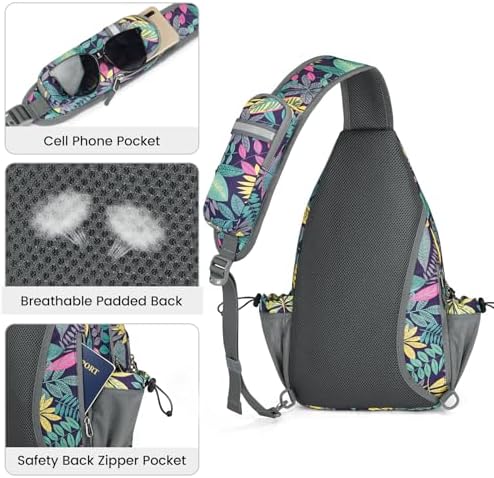 Pickleball Bag Crossbody Sling Bag Gifts for Men Women OEKO-TEX STANDARD 100 Pickleball Backpack