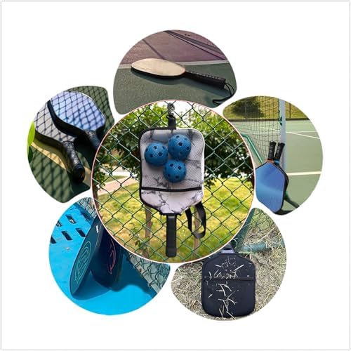 Pickleball Paddle Cover With Hook and Handle, Neoprene Material, Protection and Portability, Players, Travel, Durable an