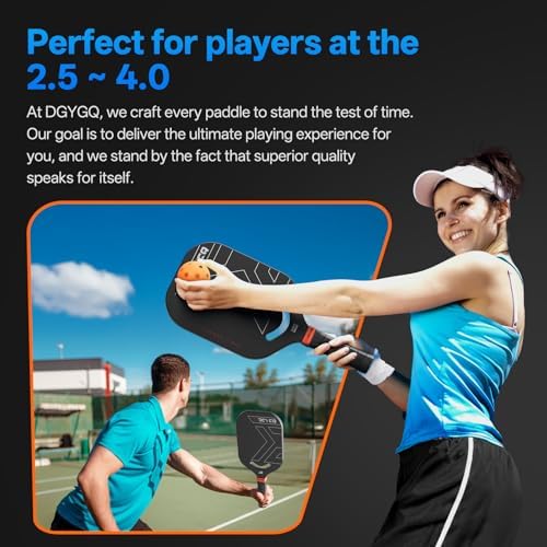 Carbon Fiber Pickleball Paddle, Increase Power for Ultimate Spin & Consistency | Premium Carbon Fiber Pickleball Paddle