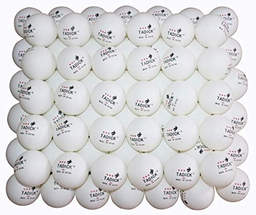 Table Tennis Balls 100 Count 40mm 3-Star Nice Storage Box Indoor Outdoor