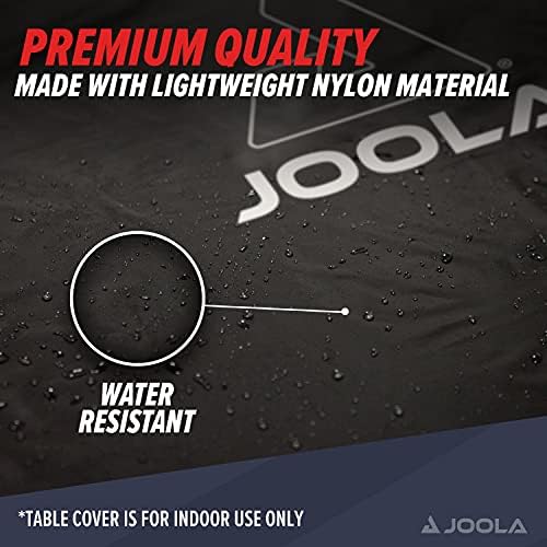 JOOLA Heavy Duty Waterproof Ping Pong Table Cover - Fits 9x5 Tables, Indoor & Outdoor