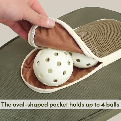 Women's Quilted Crossbody Pickleball Bag for Pickleball Paddle Storage | Pickleball Backpack for Women Sleek Quilted De