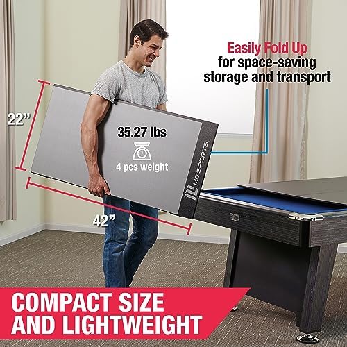 MD Sports Foldable Table Tennis Table for Family Game Rooms with Nets Included | MD Sports Multiple Styles Table Tennis