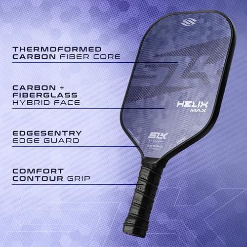 Selkirk Sport SLK Helix Pro Pickleball Paddle | Thermoformed Carbon Fiber | Unmatched Control