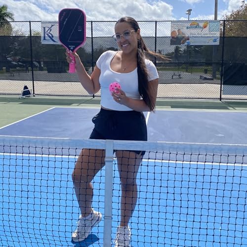 Pickleball Paddles Set of 2, Professional Carbon Fiber, Superior Control and Strong Power, USAPA Approved Pickleball Pad