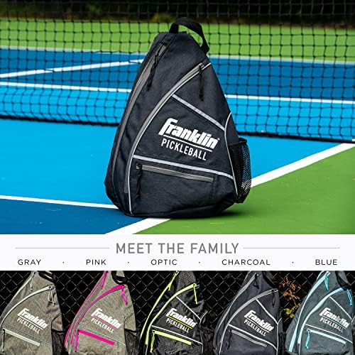 Franklin Sports Pickleball Bags - Sling Bag Backpack for Gear + Equipment - Perfect for Men + Women - Holds Paddles, Bal