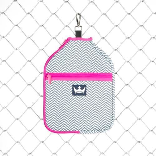 Pickleball Paddle Cover with Fence Hook and Pocket | Protection for Your Paddle | Gift for Pickleball Enthusiasts | Pick