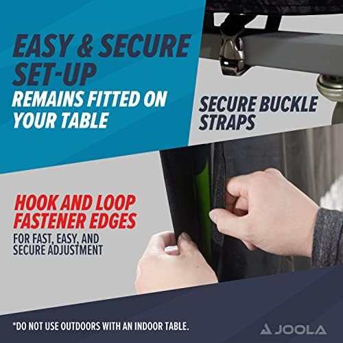 JOOLA Heavy Duty Waterproof Ping Pong Table Cover - Fits 9x5 Tables, Indoor & Outdoor
