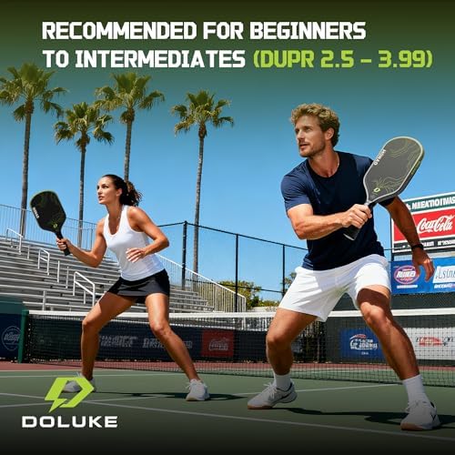 Pickleball Paddles with Toray T700 Carbon Fiber and 16mm Gen3 Core, Designed for Balance and Precision, USAP Approved