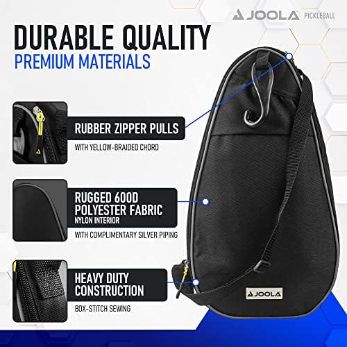 JOOLA Essentials Sling Bag + Comfortable + Women + Everyday Carrying + Multiple Compartment Design + Lightweight + Multi