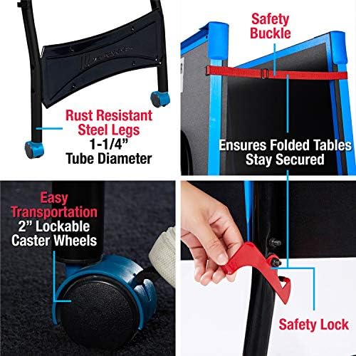 MD Sports Foldable Table Tennis Table for Family Game Rooms with Nets Included | MD Sports Multiple Styles Table Tennis