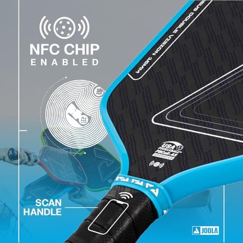 JOOLA Double Vision 16mm Pickleball Paddle for Soft Responsive Touch and USAP Approved Players | JOOLA Double Vision 16