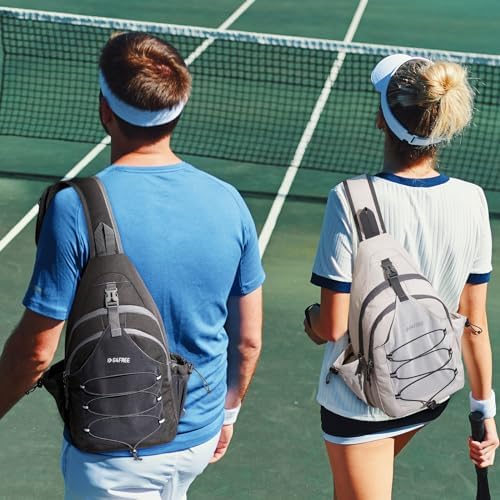 Pickleball Bag Crossbody Sling Bag Gifts for Men Women OEKO-TEX STANDARD 100 Pickleball Backpack