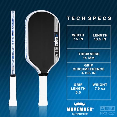 JOOLA Pro IV Pickleball Paddles – Tech Flex Power & Propulsion Core – For Advanced Players – Control and Power on the Co