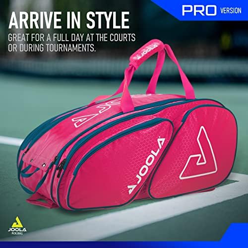 JOOLA Tour Elite Pro Pickleball Bag – Durable Backpack & Duffle Bag for Paddles & Accessories – Thermal Insulated Pocket