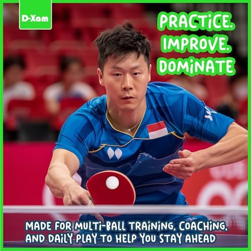 Professional ABS Ping Pong Balls White 15 or 50 Pack for Training & Practice | Durable High Performance 40mm Official S