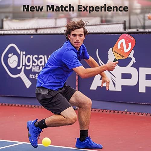 USAPA Approved Graphite Carbon Fiber Pickleball Paddles Set of 4 for Men Women, Polypropylene Honeycomb Core, Cushion |7