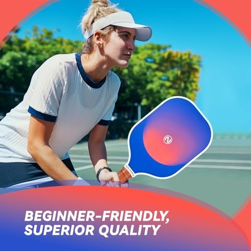 USAPA Approved Graphite Carbon Fiber Pickleball Paddles Set of 4 for Men Women, Polypropylene Honeycomb Core, Cushion |7