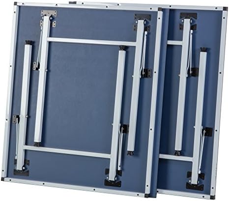 Stiga Space Saver Compact Ping Pong Table Separate Table Halves Regulation Height No Assembly Required