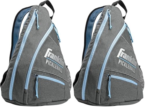 Franklin Sports Pickleball Bags - Sling Bag Backpack for Gear + Equipment - Perfect for Men + Women - Holds Paddles, Bal